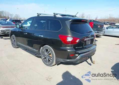 2017 Nissan Pathfinder Platinum из США, поврежденный, VIN 5N1DR2MM2HC624002